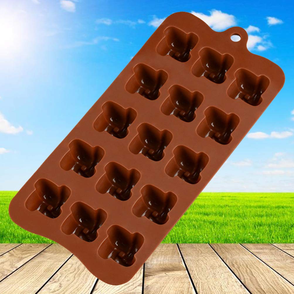 Funny DIY Chocolate Candy Molds - Silicone Baking Windmill Tray for Homemade Chocolates, Cookies & Candies | Small Windmill Shaped Mold for Baking, Party Favors & Holiday Treats | Perfect for Birthday Parties, Christmas Gifts & Kitchen Decor