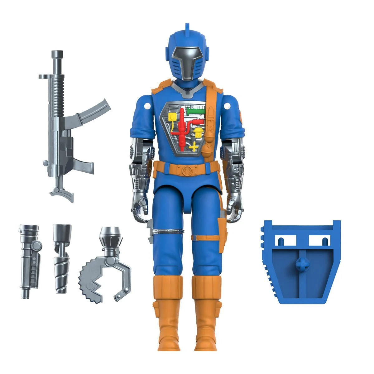 G.I. Joe Cobra B.A.T. Action Figure 3.75 Inch Collectible Toy - Comic Series ReAction+ for Display & Play | Perfect for Collectors, Gifts & Nostalgic Fans