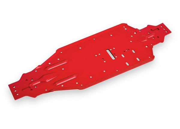 Traxxas Sledge 1/8 Scale 4WD Brushless Monster Truck with Aluminum Chassis (Red) - High-Speed Off-Road Racing & Backyard Bashing