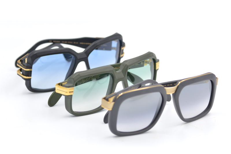 Cazal 623/3 Hip Hop Sunglasses for Men - Retro Vintage Style, UV Protection - Perfect for Streetwear, Music Festivals & Urban Fashion