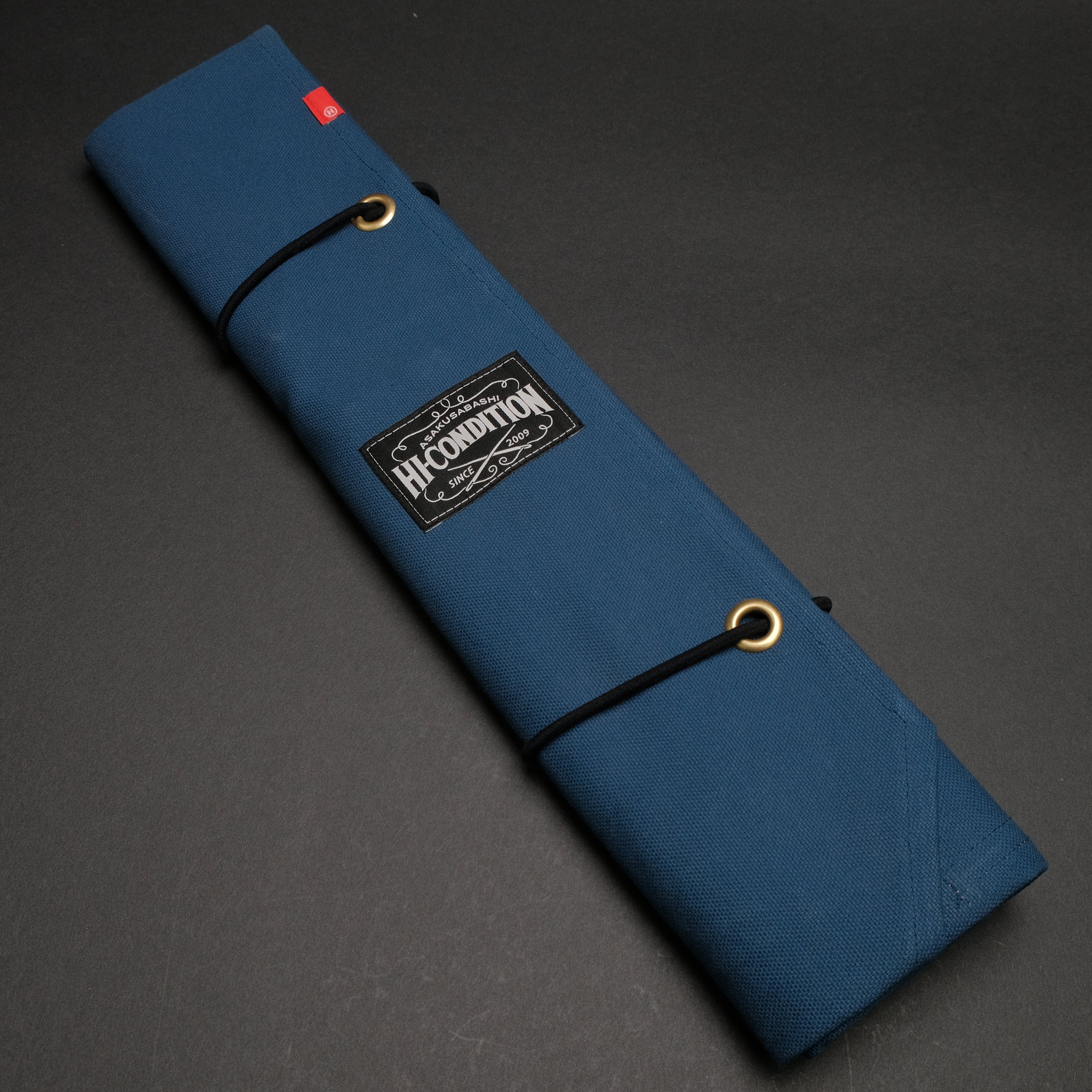 Premium Hanpu Canvas Knife Roll with 6 Pockets - Durable Chef Knife Organizer for Professional & Home Kitchens (Multiple Color Options) - Perfect for Culinary Students, Chefs & Cooking Enthusiasts
