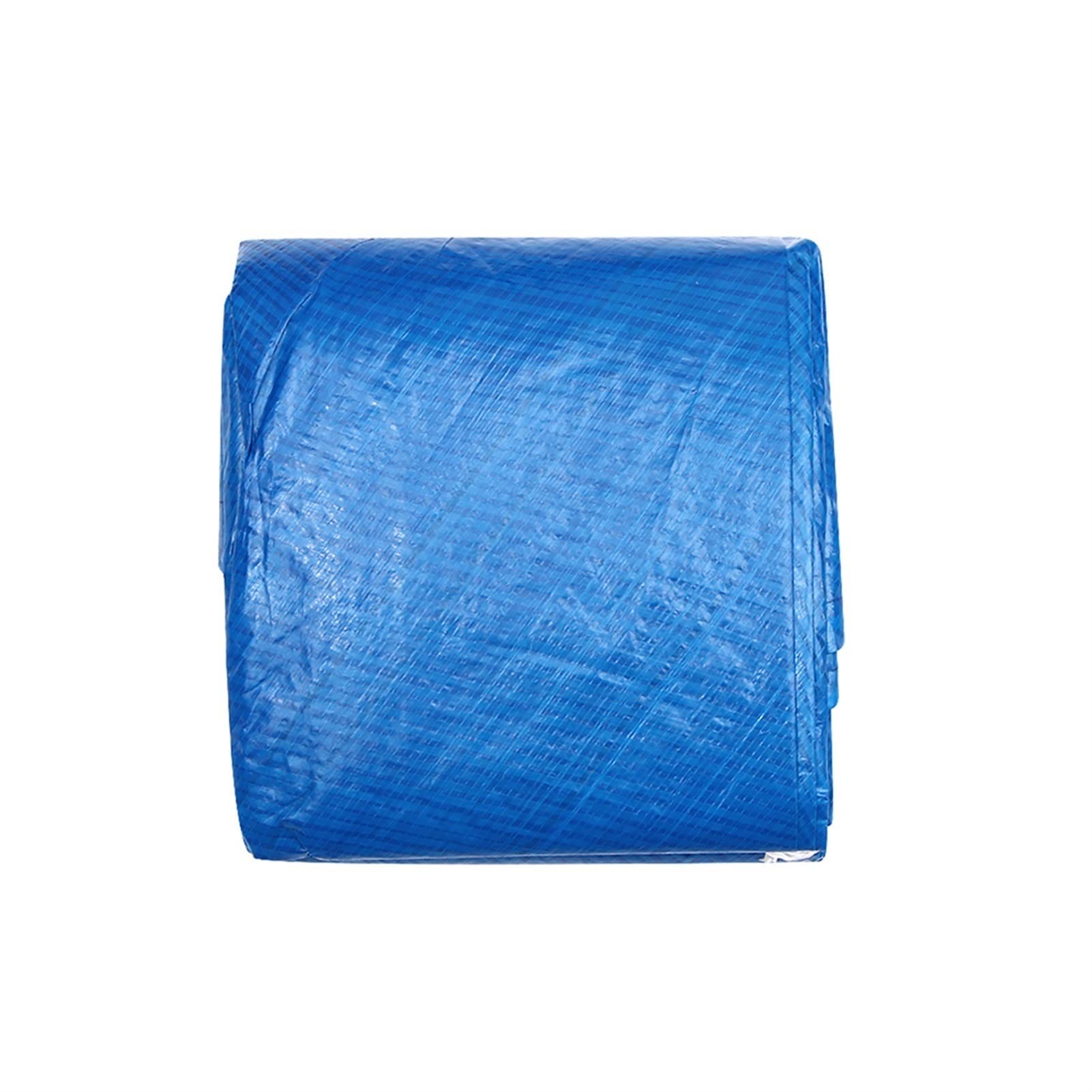 Pool Cover Round Swimming Pool Tub Cover 183cm 244cm Outdoor Garden Bubble Blanket Accessories for Playing Relaxing Sun Protection Winter Insulation