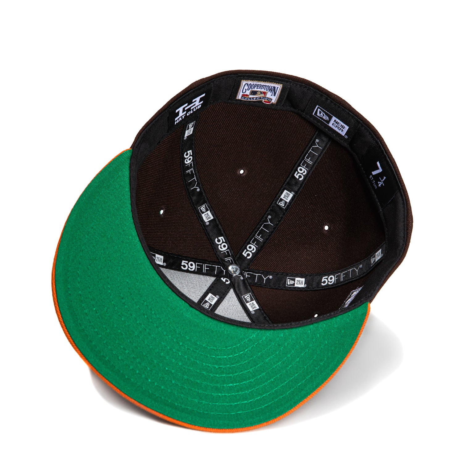 New Era 59Fifty San Francisco Giants 2007 All Star Game Patch Snapback Hat - Brown & Burnt Orange - MLB Baseball Cap for Sports Fans & Streetwear Fashion