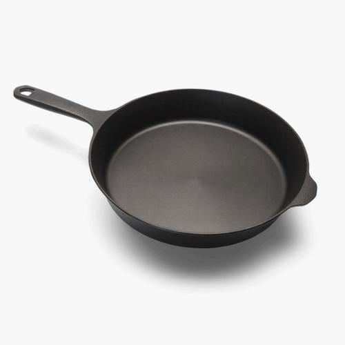 Premium 3-Piece Cast Iron Cookware Set - Skillet, Dutch Oven & Grill Pan - Perfect for Searing, Baking & Outdoor Cooking