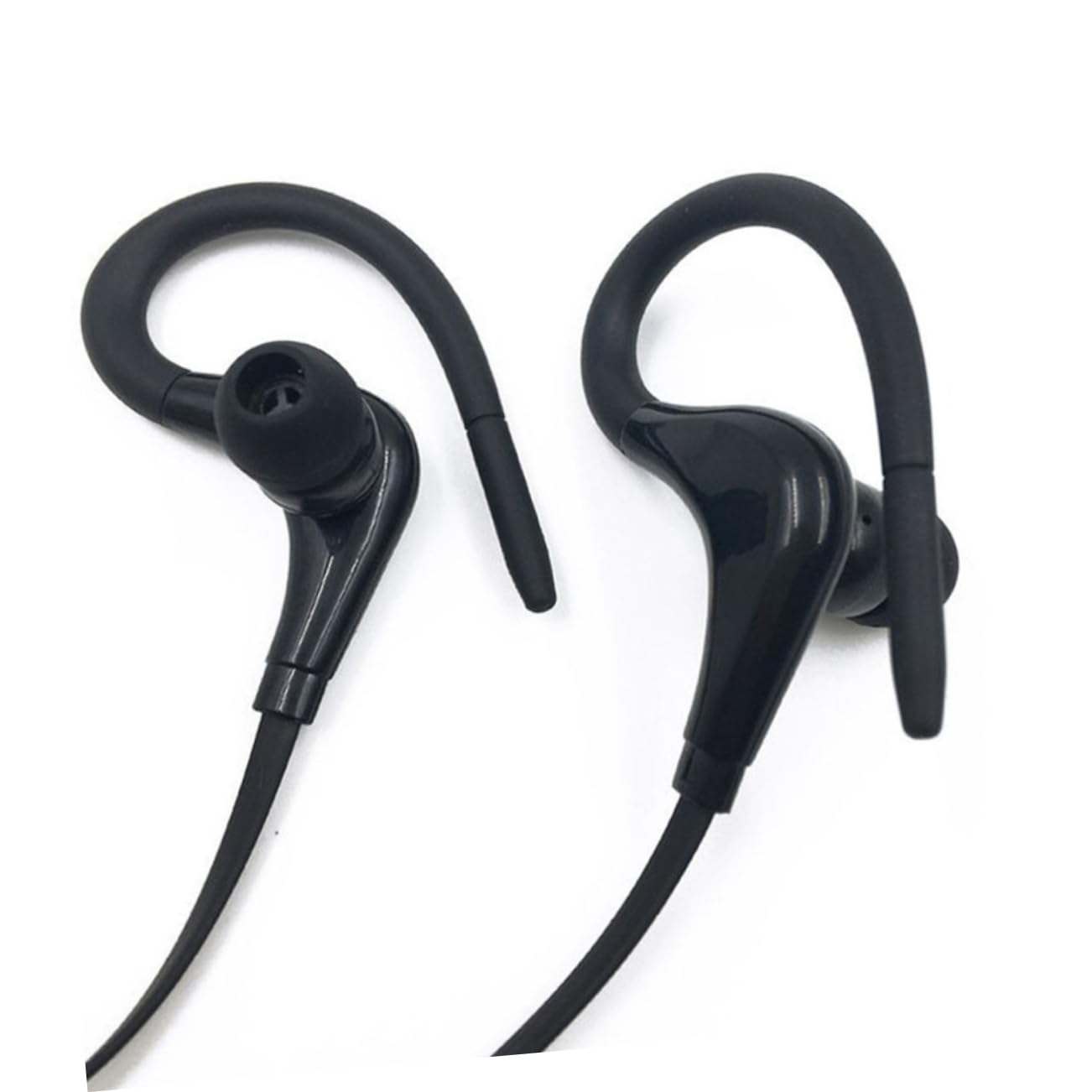 Hemobllo Wireless Sport Headphones - Bluetooth Over-Ear Headset with Earhook, Stereo Sound for Running, Gym & Workout - Black
