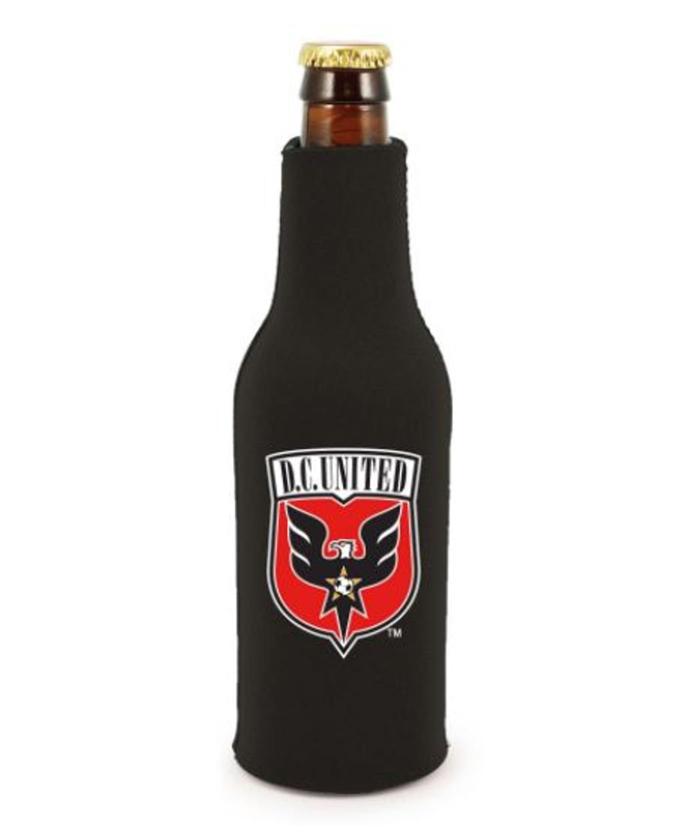 DC United Insulated Neoprene Beverage Cooler with Zipper - Keeps Drinks Cold for Hours - Perfect for Soccer Games, Tailgating & Outdoor Events