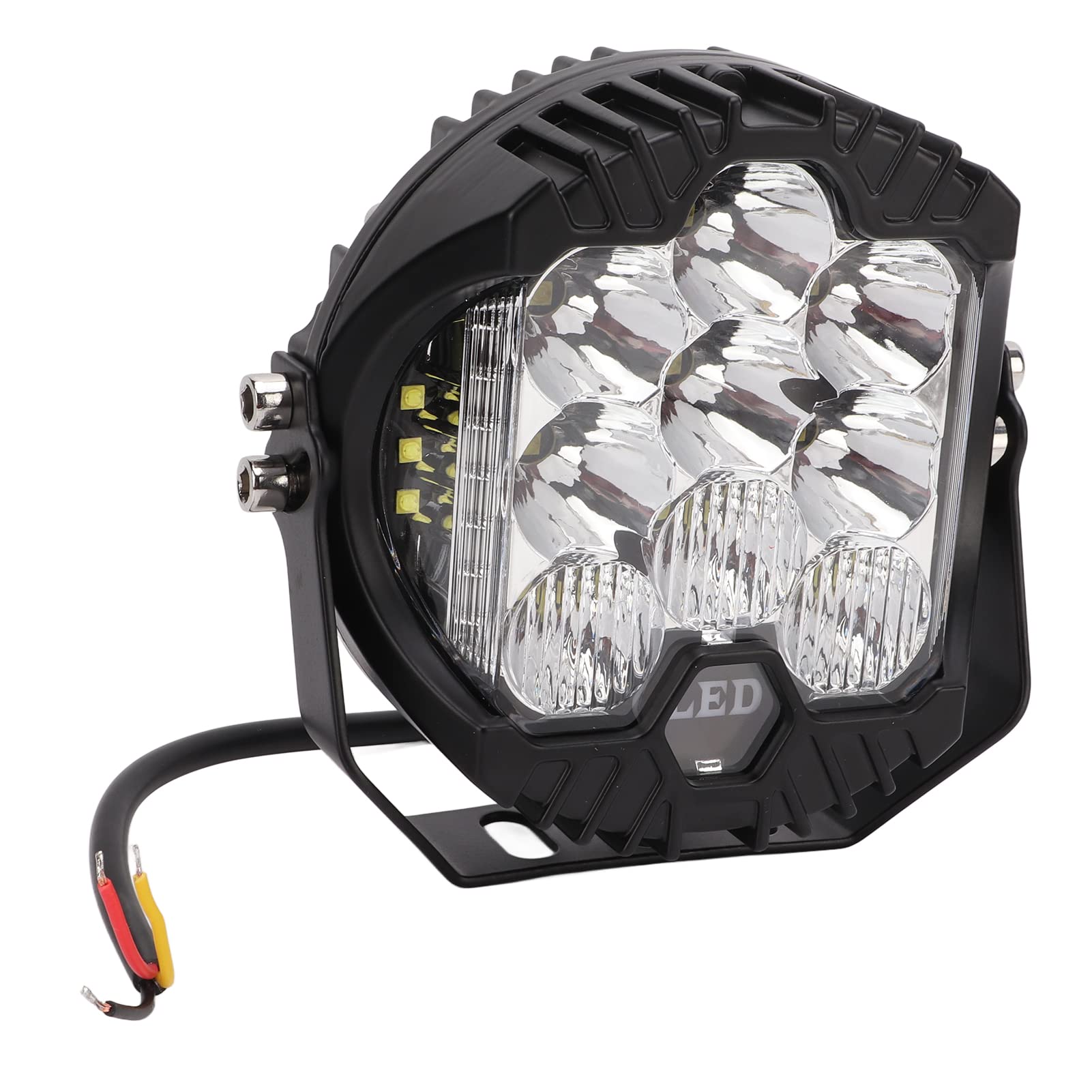 5000LM 1060V Universal Shockproof LED Work Light for Off-Road Vehicles, Boats, SUVs & ATVs - Waterproof, Durable & Bright Lighting for Outdoor Adventures, Camping & Emergency Use