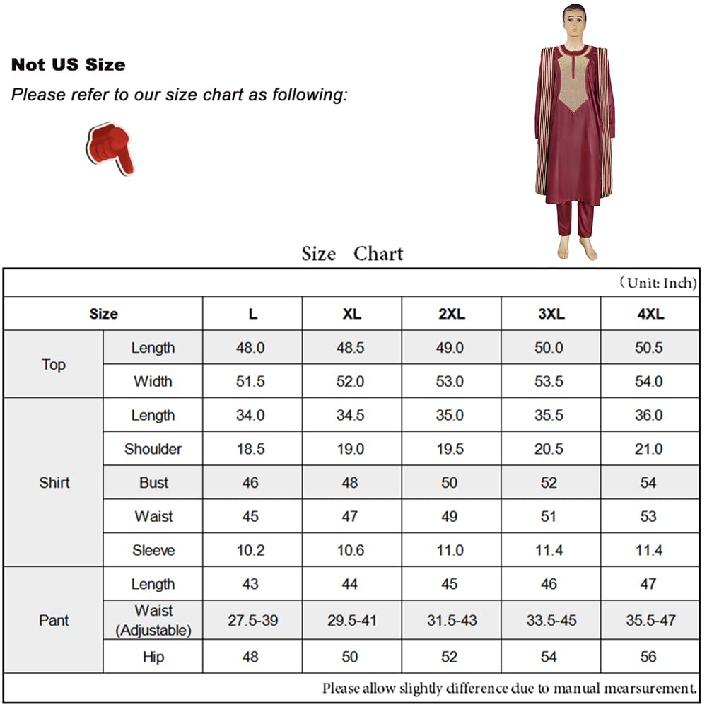 Premium African Men's Agbada Boubou Set - Traditional Nigerian Wedding Attire with Handmade Embroidery - Elegant Caftan Outfit for Special Occasions, Cultural Events & Formal Gatherings