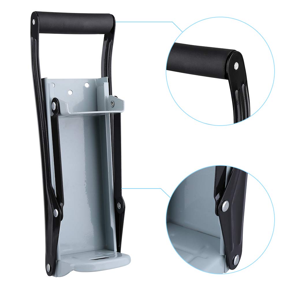 16oz Metal Can Crusher for Recycling - Wall Mounted & Countertop Beer Soda Can Smasher Tool - Perfect for Home, Garage & RV Use