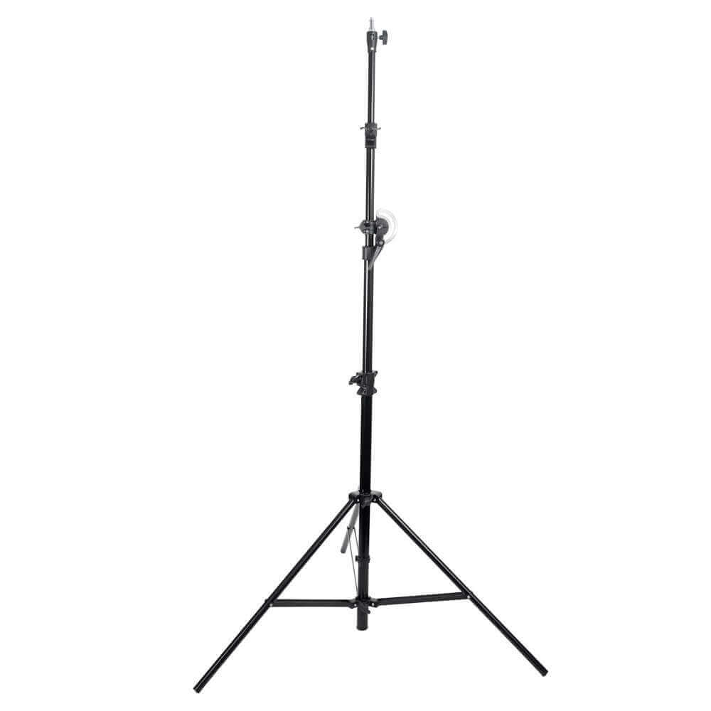 Double Reclined Combi Boom Stand with Quad Stand Bag - Professional Adjustable Microphone Stand for Studio Recording, Live Performances & Podcasting