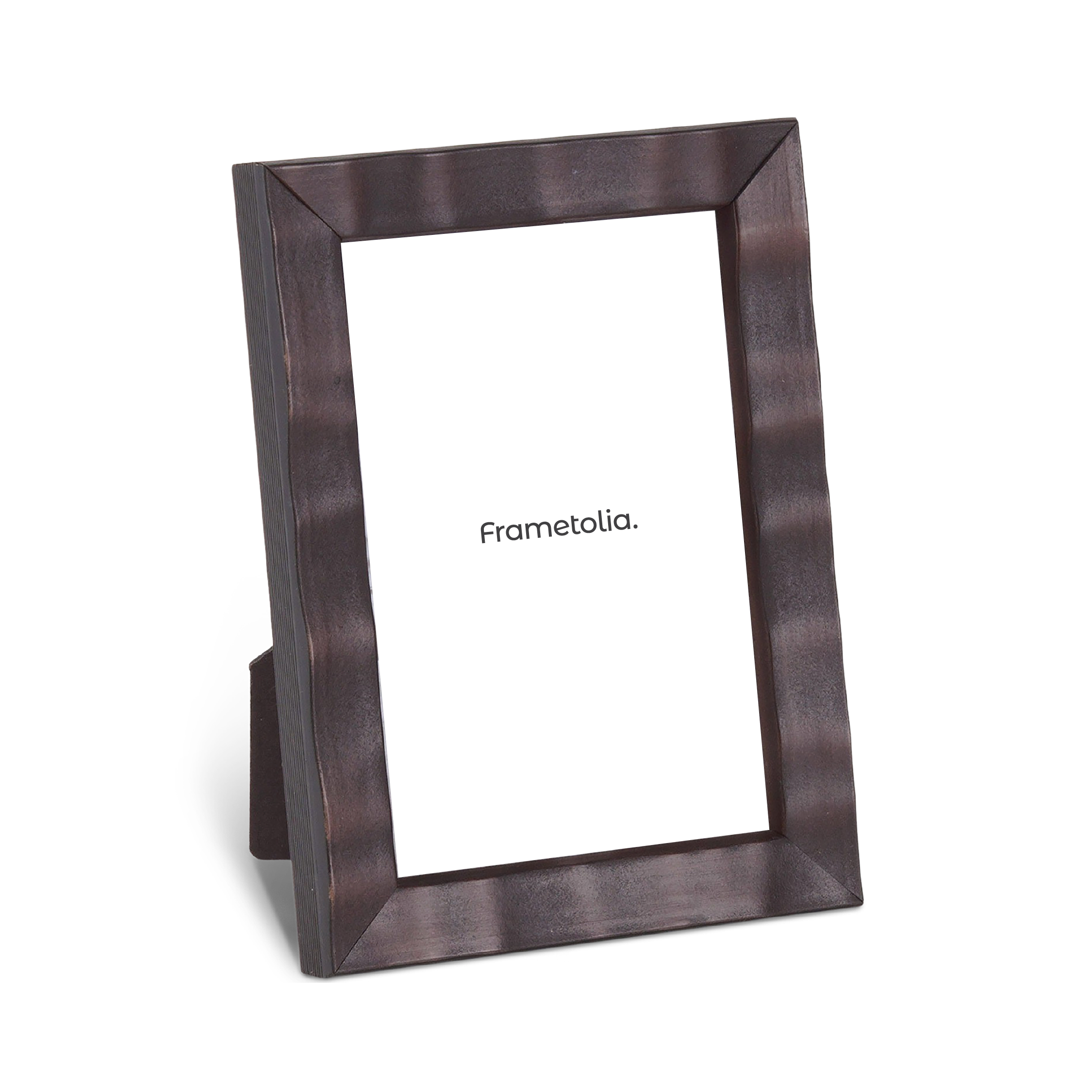Premium Dark Cocoa Narrow Width Table Top Frame - Elegant Display for Home Decor, Office, and Retail Use