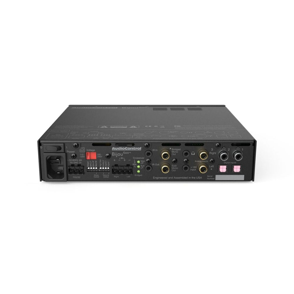 AudioControl Bijou 600 Watt High Power Car Amplifier - Premium Sound for Vehicles, Boosting Bass & Clarity for Music Lovers