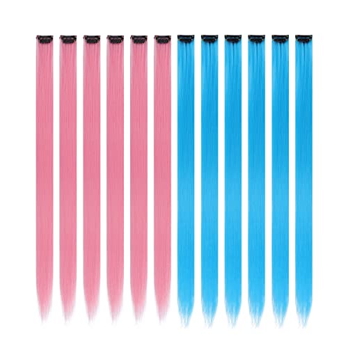 Pink and Lake Blue