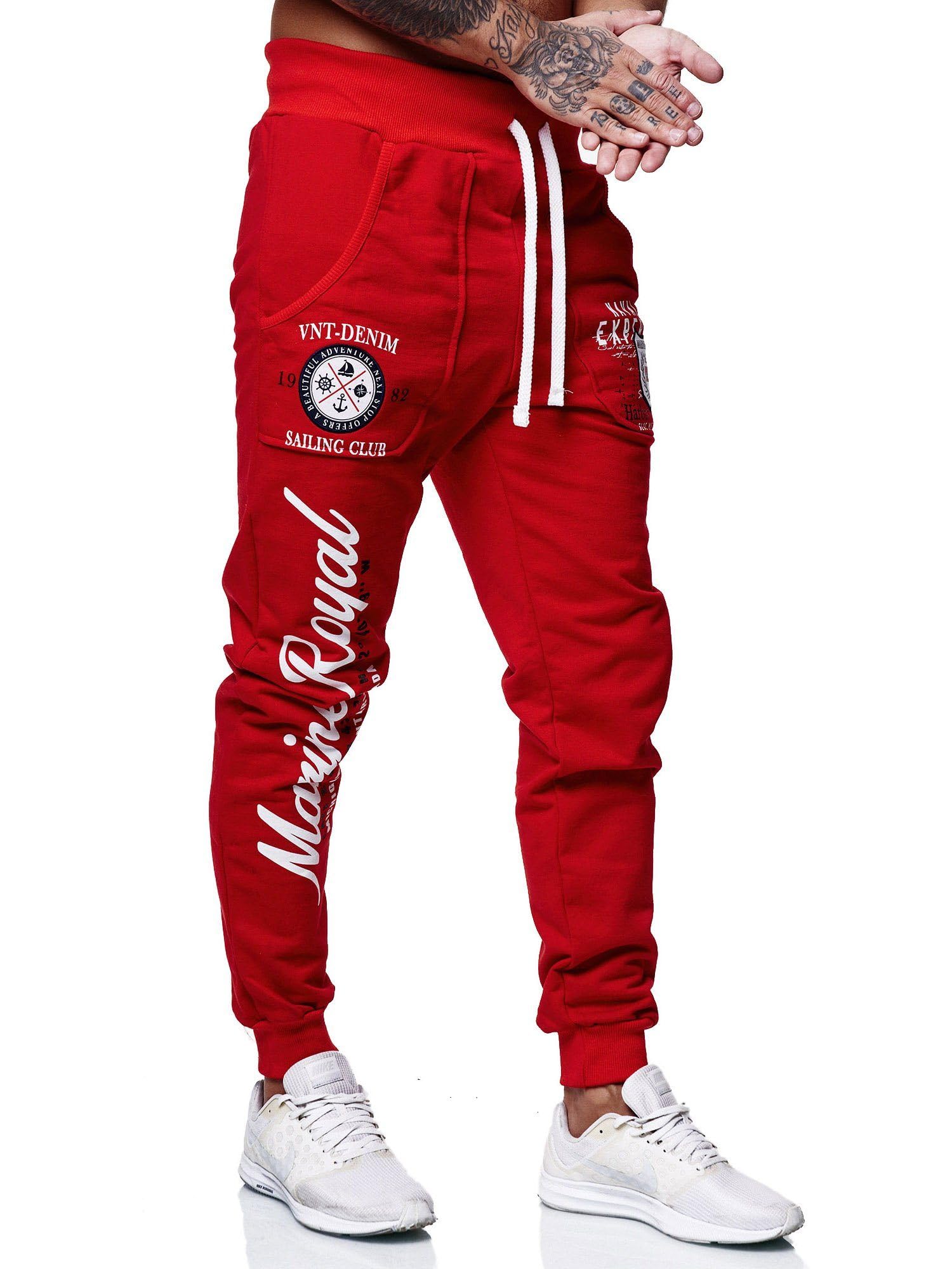 Marine Royal Men's Jogger Pants - Athletic Running Sweatpants for Sports, Fitness & Casual Wear | Gym, Lounge & Outdoor Activities