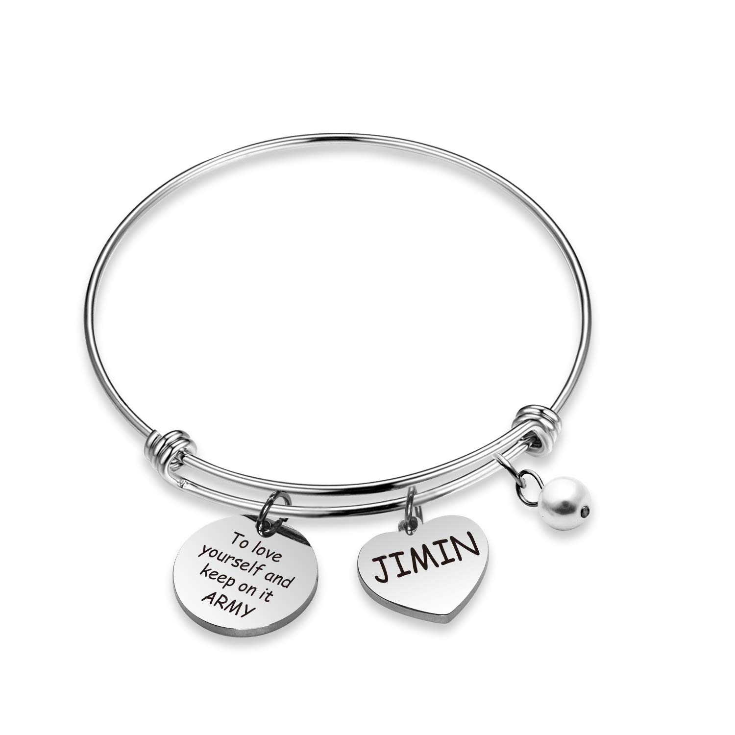 BTS Army Bracelet - Kpop Bangtan Boys Love Yourself Jewelry Gift for Fans | Perfect for Concerts, Fan Meetings & BTS Themed Parties