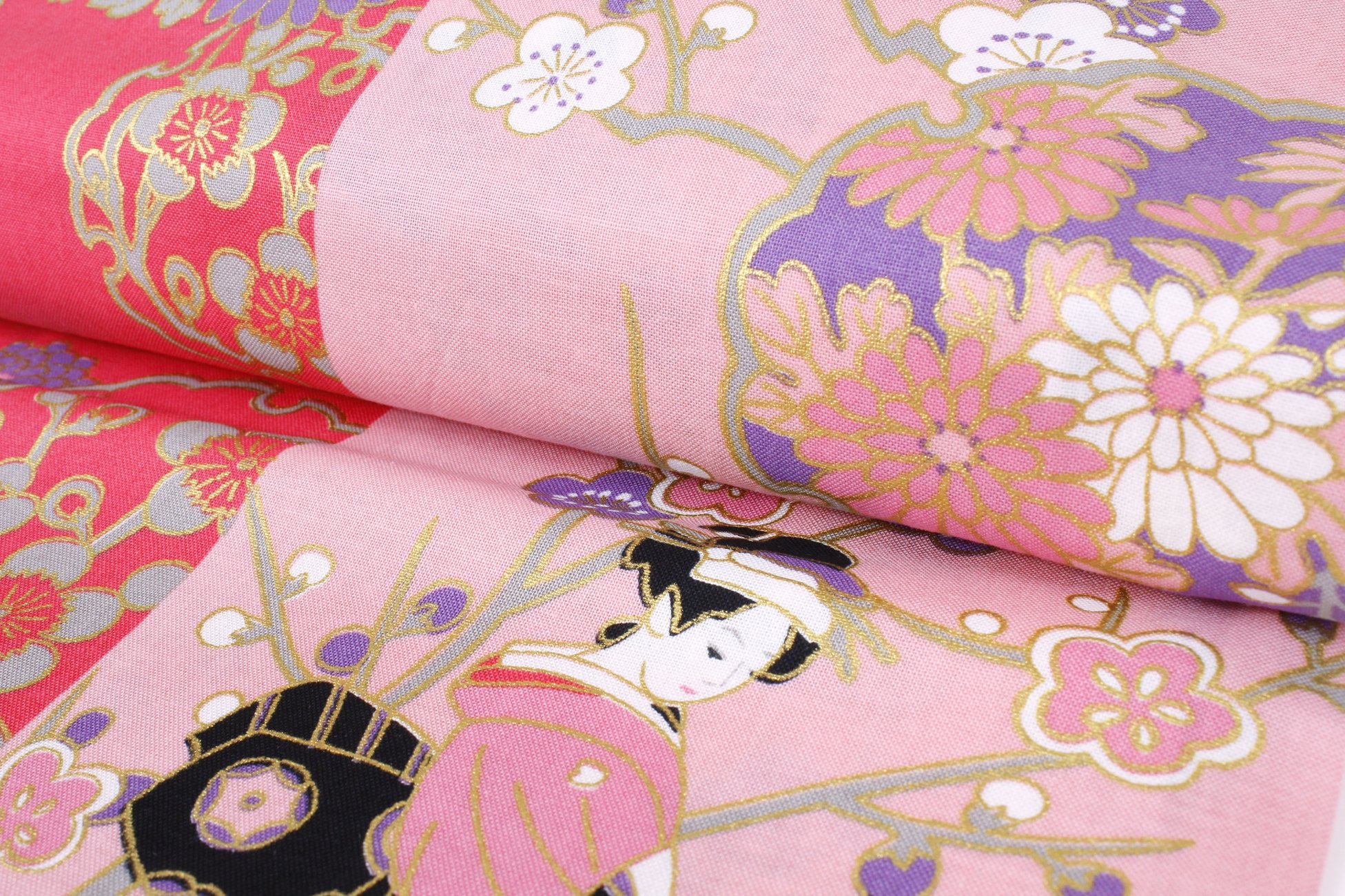 Women's Cotton Kimono Yukata Robe - Small Size (54
