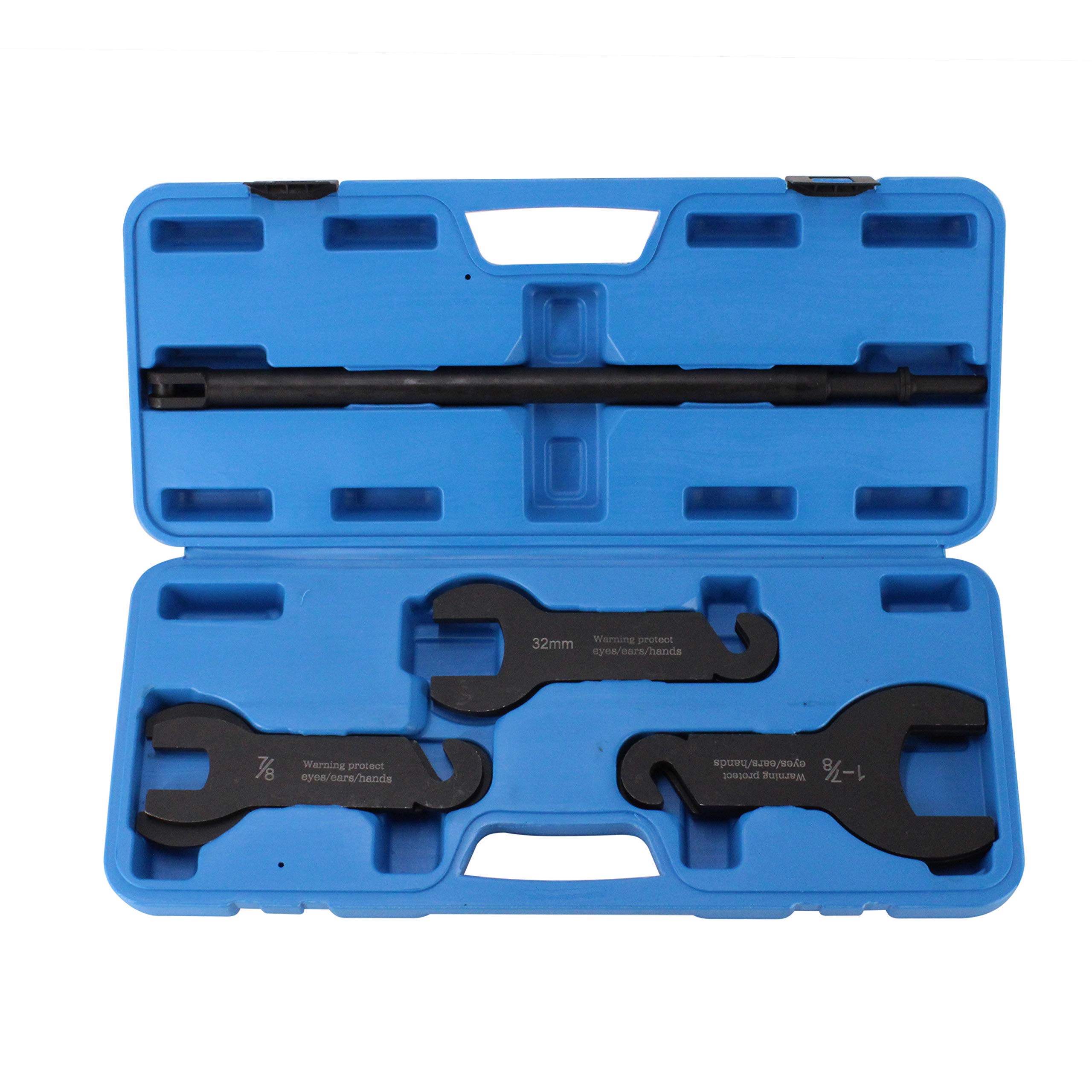 HFS(R) Pneumatic Fan Clutch Wrench Set - Professional Fan Clutch Removal Tool Kit for Automotive Repair | Ideal for Mechanics & DIY Enthusiasts