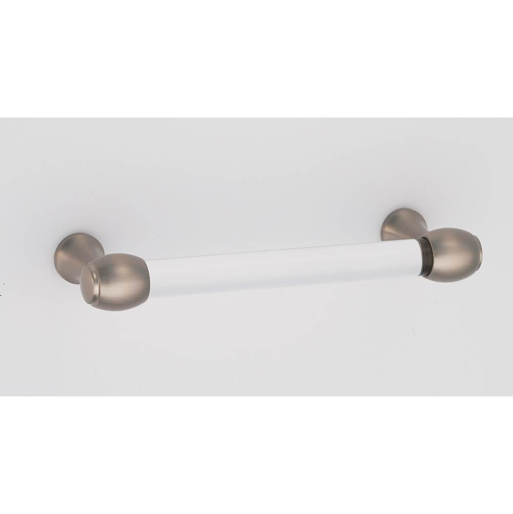 Alno Embassy Bath Pull Handle - Premium Chrome-Plated Bathroom Cabinet Knob - Perfect for Modern Vanities, Cabinets & Drawers - Ideal for Home Renovation & Bathroom Upgrades
