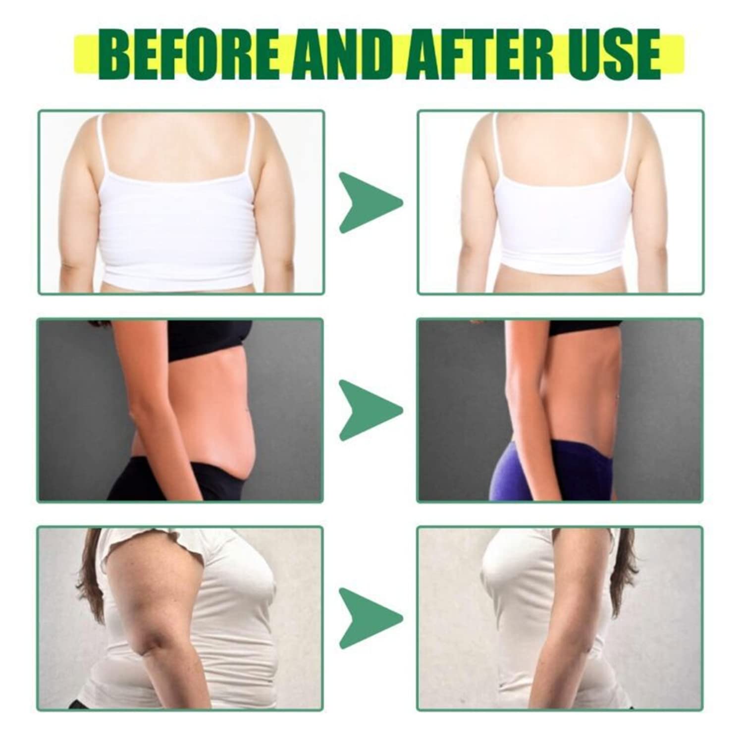 Premium Ginger Fat Burning Slimming Spray - Natural Weight Loss Body Waist Anti-Cellulite Serum & Firming Cream for Belly, Thighs & Arms - Soothing Relaxing Tightening Treatment (3 Pack) - Perfect for Post-Workout Recovery & Spa Night Self-Care Routine