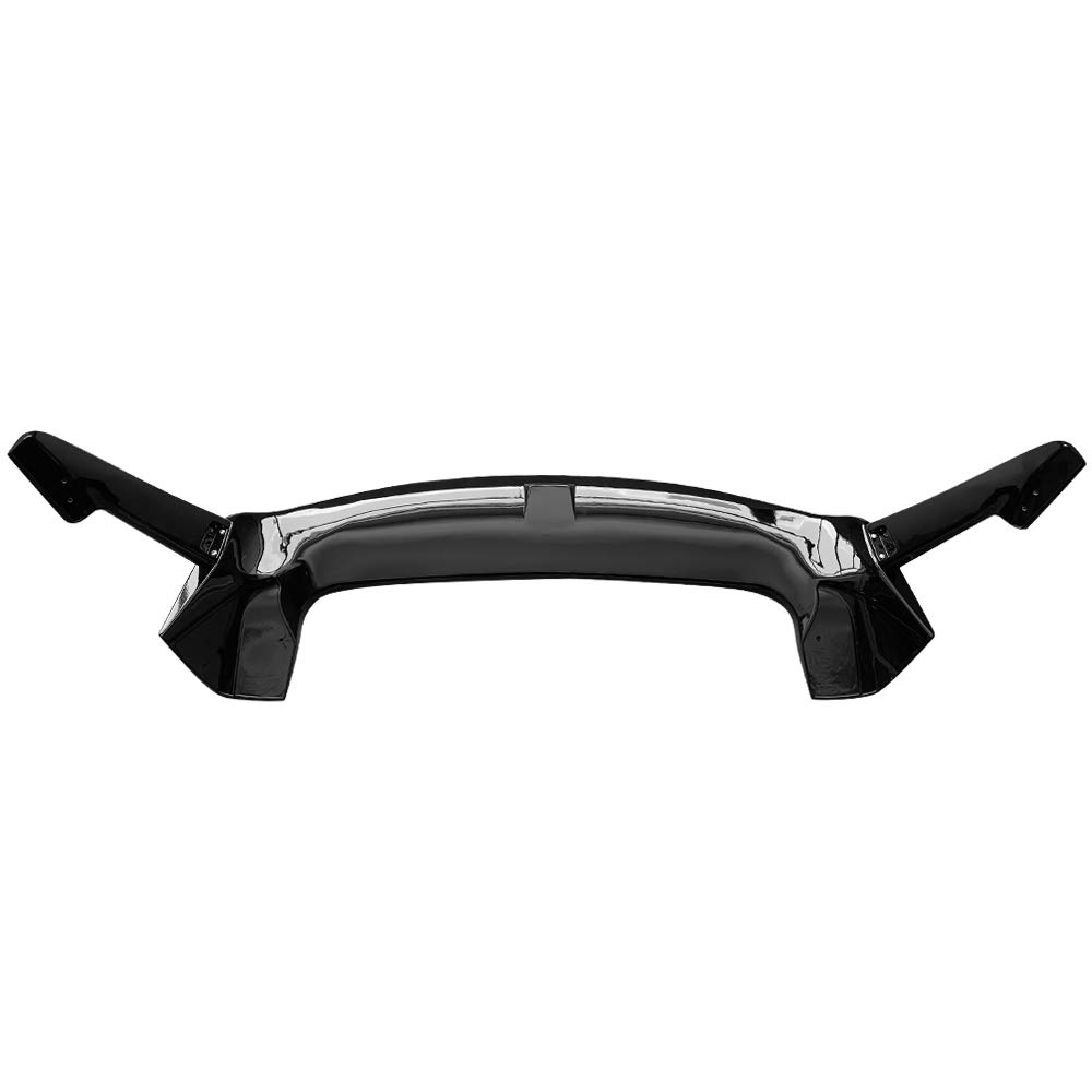 IKON MOTORSPORTS Rear Spoiler for 2015-2020 VW Golf MK7 - ABS Gloss Black Roof Wing Lip Spoiler - Sporty Protector Add-On - Enhances Aerodynamics & Style for Street Racing & Car Shows