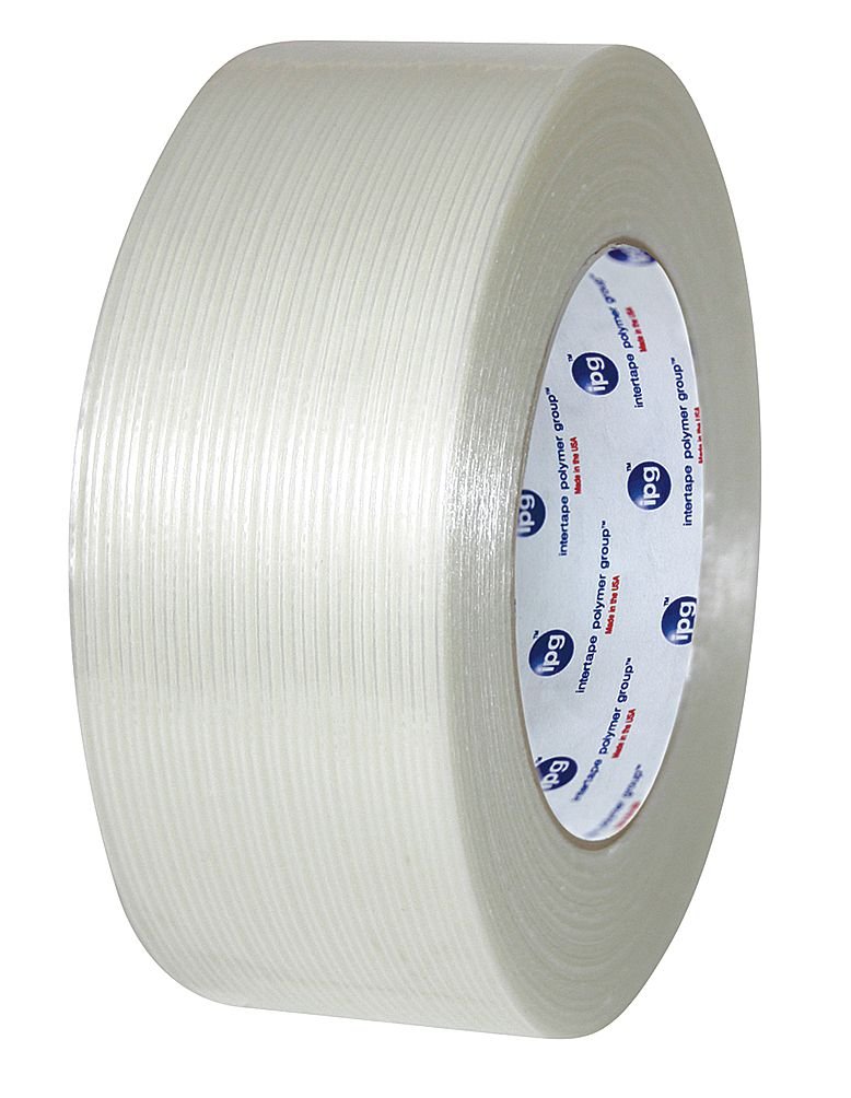 RG315.5G - Heavy Duty Polypropylene Filament Tape, 2 Inch x 180 Feet, 4.4 Mil Thick (24 Pack) - Ideal for Shipping, Packaging & Industrial Reinforcement