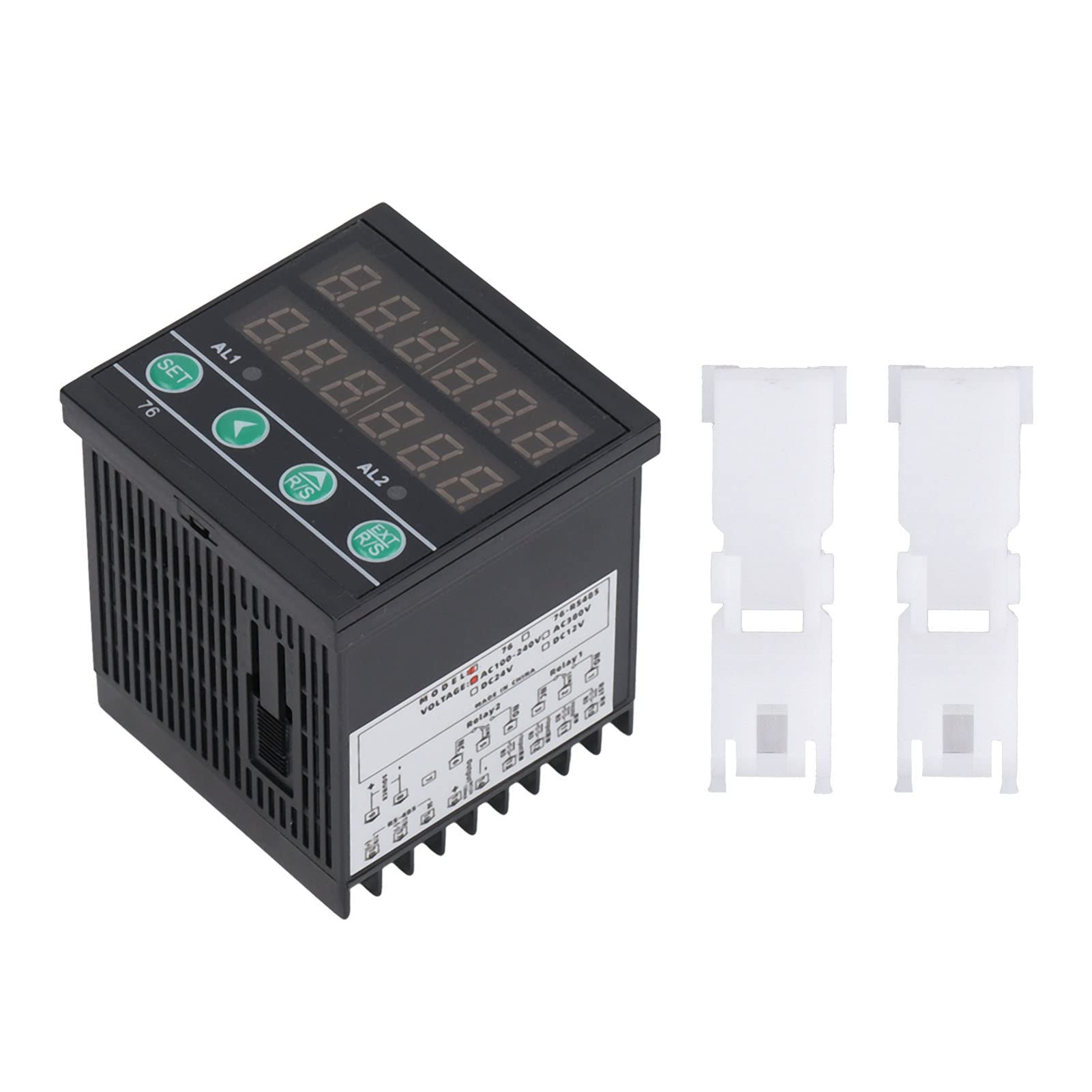 6 Digit Industrial Counter with LED Display - Multifunctional Digital Timer for Assembly Line, Production Counting & Inventory Management