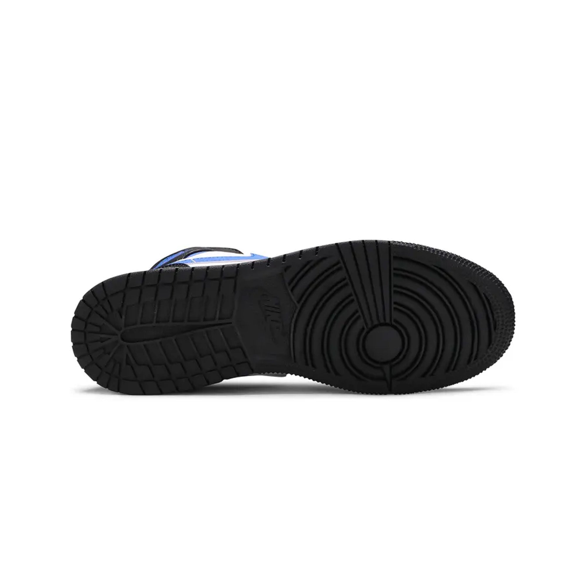 Air Jordan 1 Mid 'White Black Royal' GS Basketball Shoes for Kids - Stylish Sneakers for School, Sports & Casual Wear