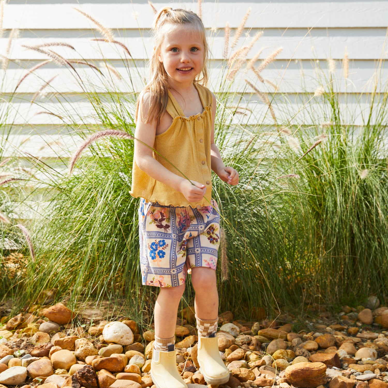 Charita Kids Shorts - Comfortable Cotton Boys & Girls Summer Shorts for Play, School & Outdoor Activities | Soft & Breathable Toddler Shorts for Active Kids