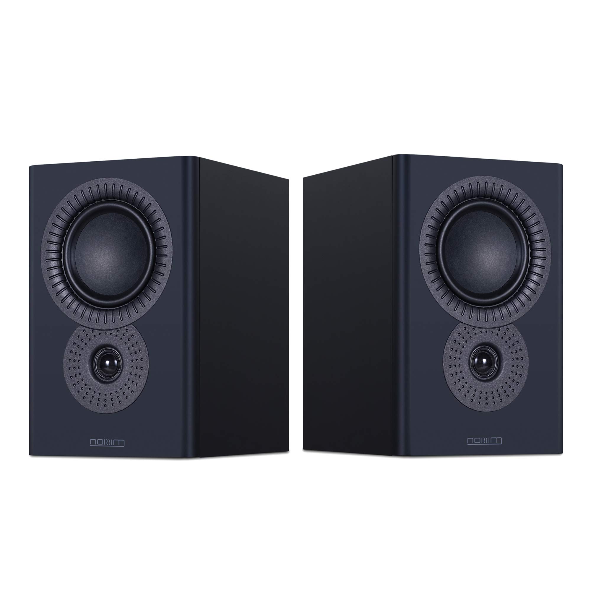 Mission LX-2 MKII Bookshelf Speakers (Pair) - High-Fidelity 2-Way HiFi Bookshelf Speakers for Home Audio, Studio & Gaming - Premium Black Finish for Living Room, Office & Entertainment Spaces
