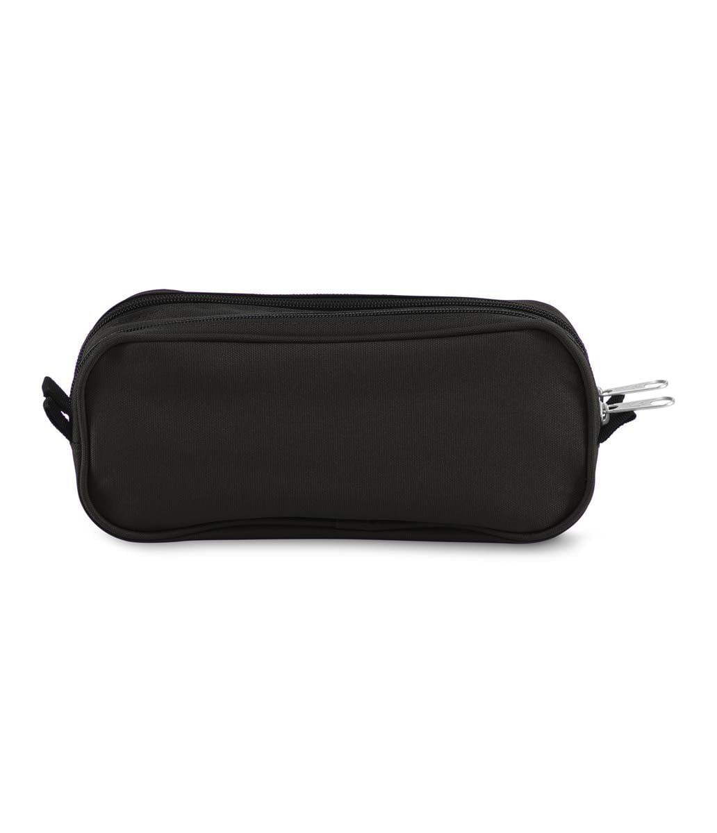 JanSport Large Accessory Pouch - Black | Durable Travel Organizer for Toiletries, Electronics & Essentials | Perfect for Backpacks, Gym Bags & College Students