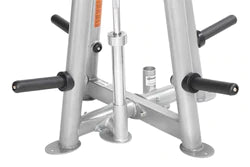 CF 3444 4-Sided Olympic Plate Tree Rack - Heavy Duty Weight Plate Storage for Gym & Home Workout Equipment Organization