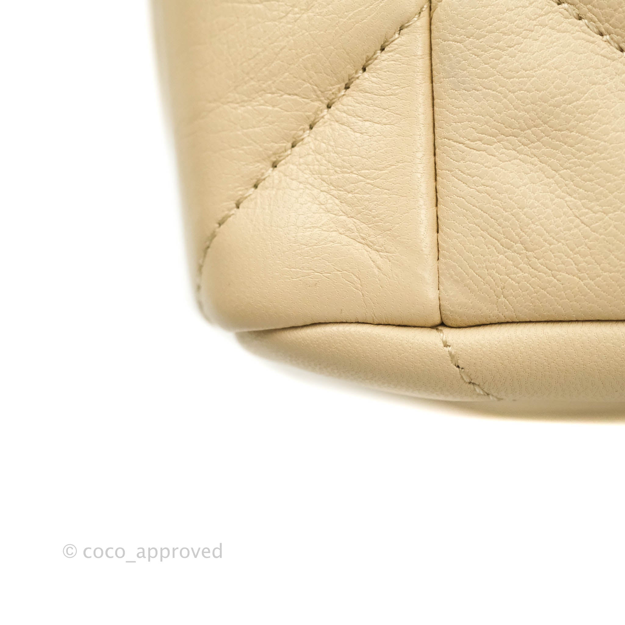 Chanel 19 Medium Flap Bag in Beige Goatskin Leather with Mixed Hardware - Perfect for Work, Travel & Luxury Everyday Use