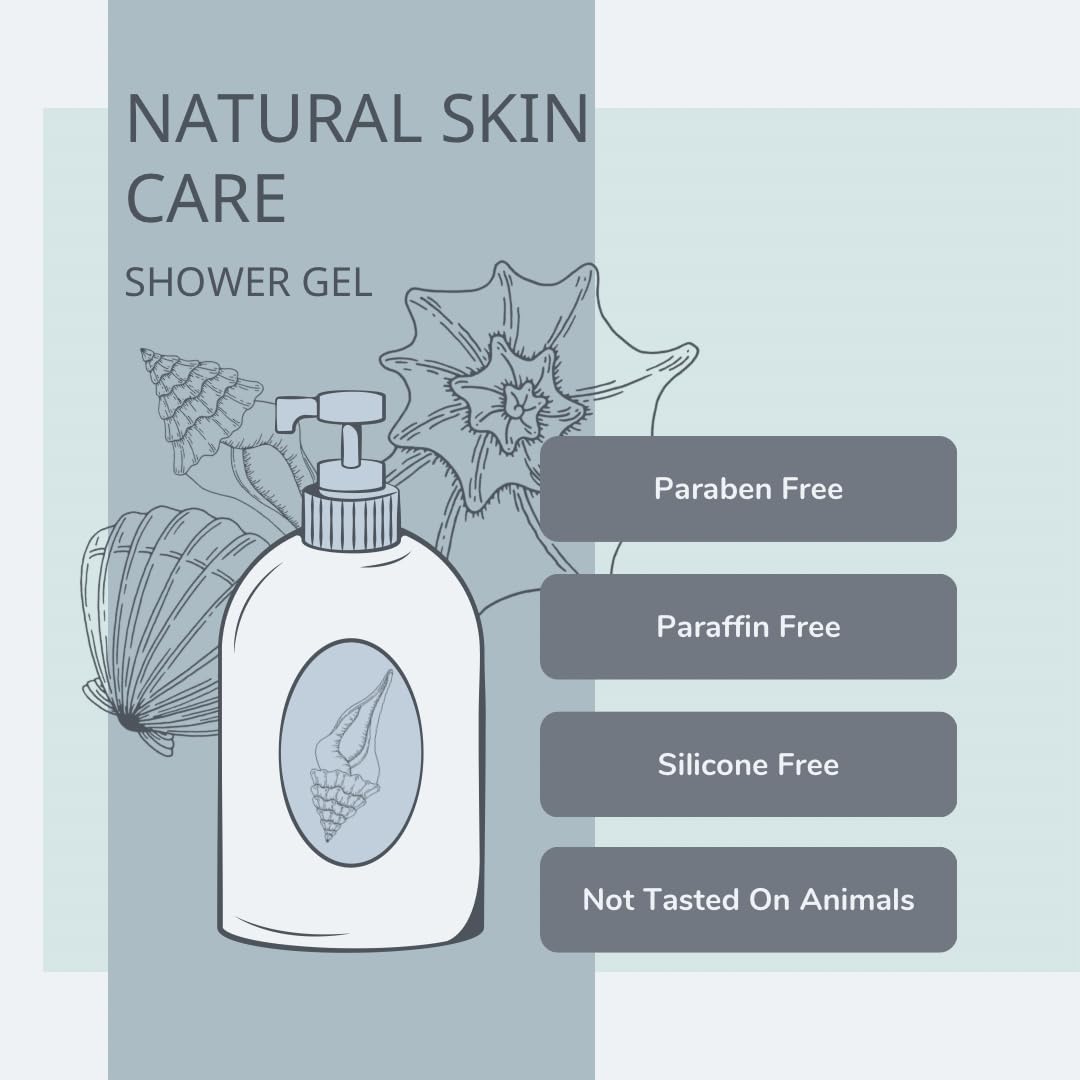 Refreshing Coffee & Vanilla Scented Shower Gel for Men & Women - Hydrating Body Wash for Dry Skin - Perfect for Morning & Evening Showers, Spa Days & Relaxation
