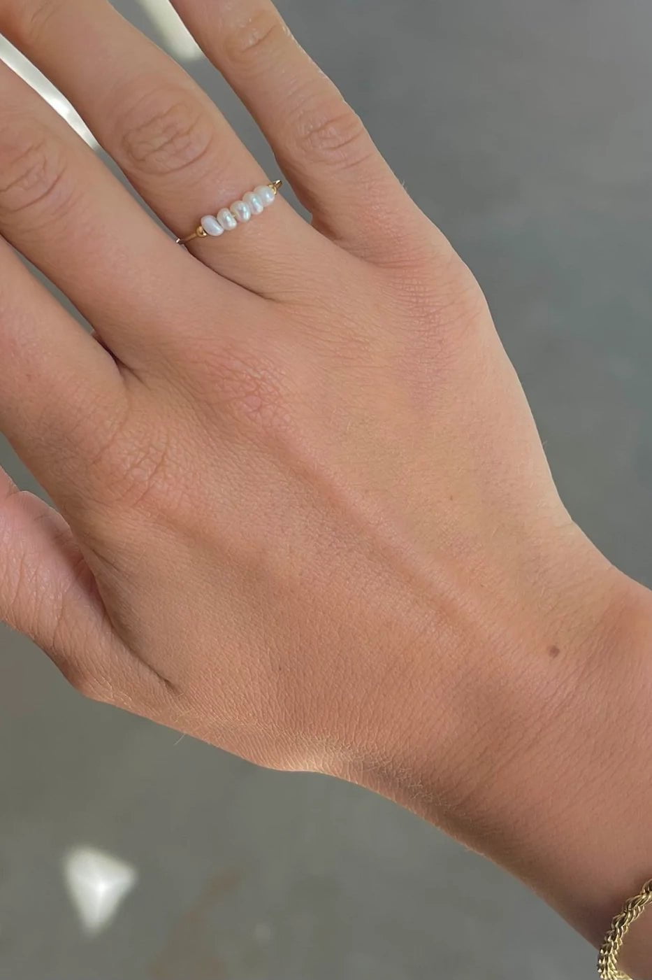 Polly Pearl Ring - Elegant & Timeless Jewelry for Women | Perfect for Weddings, Parties & Everyday Wear