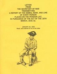Authentic 1820 Letter from the U.S. Secretary of War - Rare Historical Document for Collectors & American History Enthusiasts | Perfect for Framing, Display, and Educational Purposes