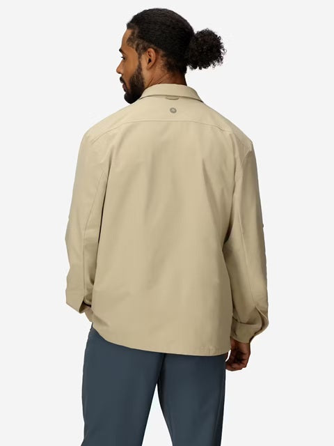Marmot AirExchange UPF40 Sun Protection Overshirt for Men - Lightweight Hiking & Outdoor Travel Shirt