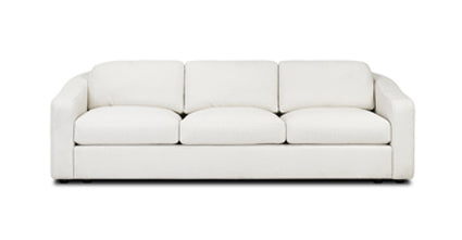 Lismore 99 Sofa - Modern 3-Seater Couch with Soft Fabric Upholstery, Sturdy Wooden Frame - Perfect for Living Room, Lounge, and Family Room Comfort