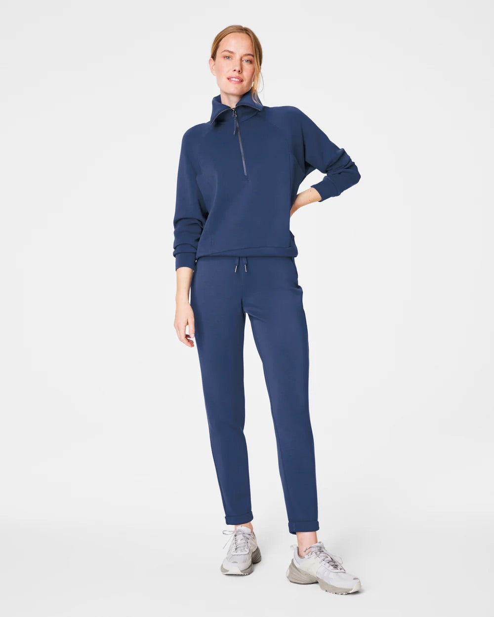 Airessentials Half Zip Pullover - Lightweight & Breathable Men's & Women's Casual Fleece Jacket for Outdoor Activities, Workout & Travel