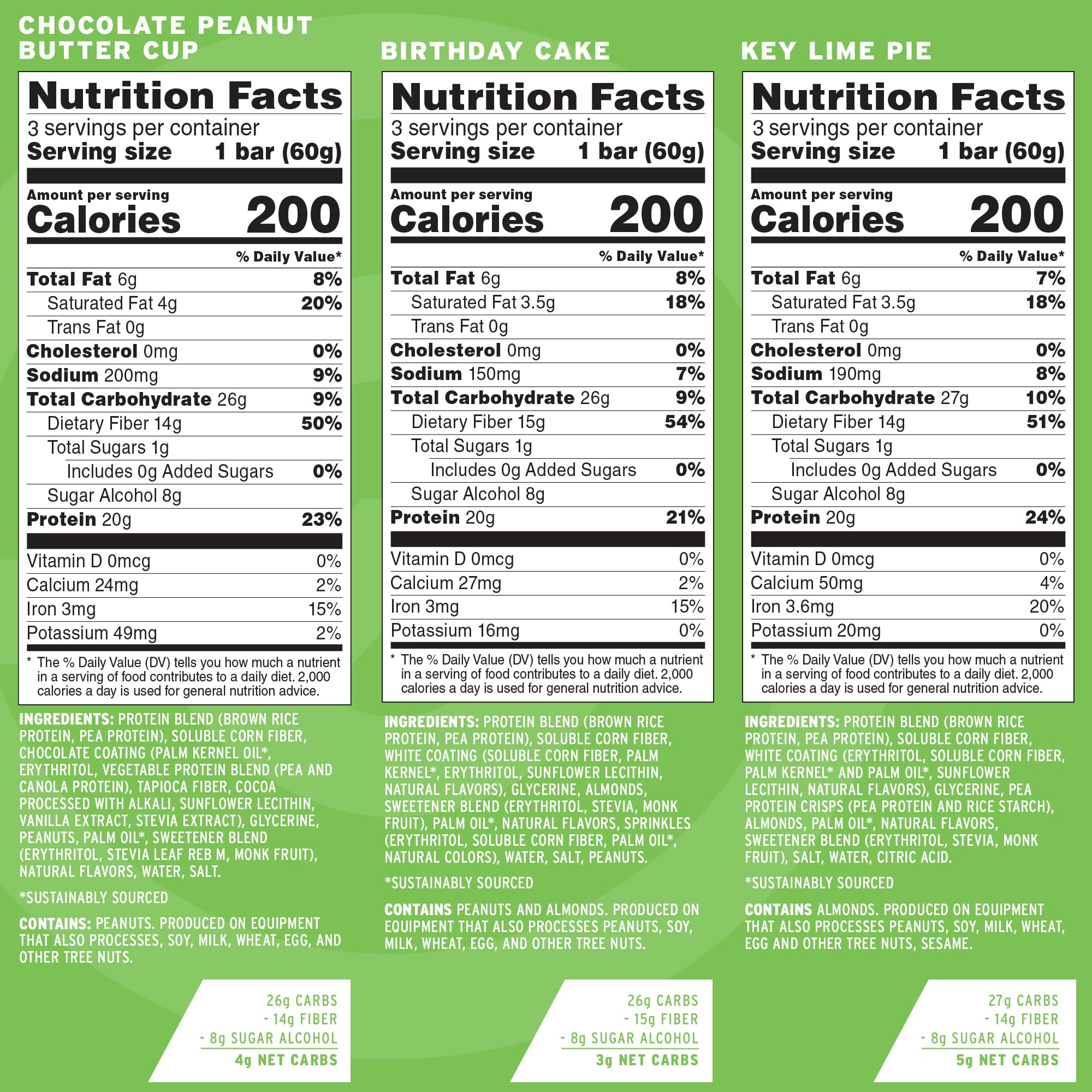 No Cow High Protein Bars, Dipped Variety Pack - 20g Vegan Protein, Low Sugar, Keto Friendly, Dairy & Gluten Free, High Fiber Healthy Snacks (12 Count) - Perfect for Workouts, Hiking & On-the-Go Nutrition