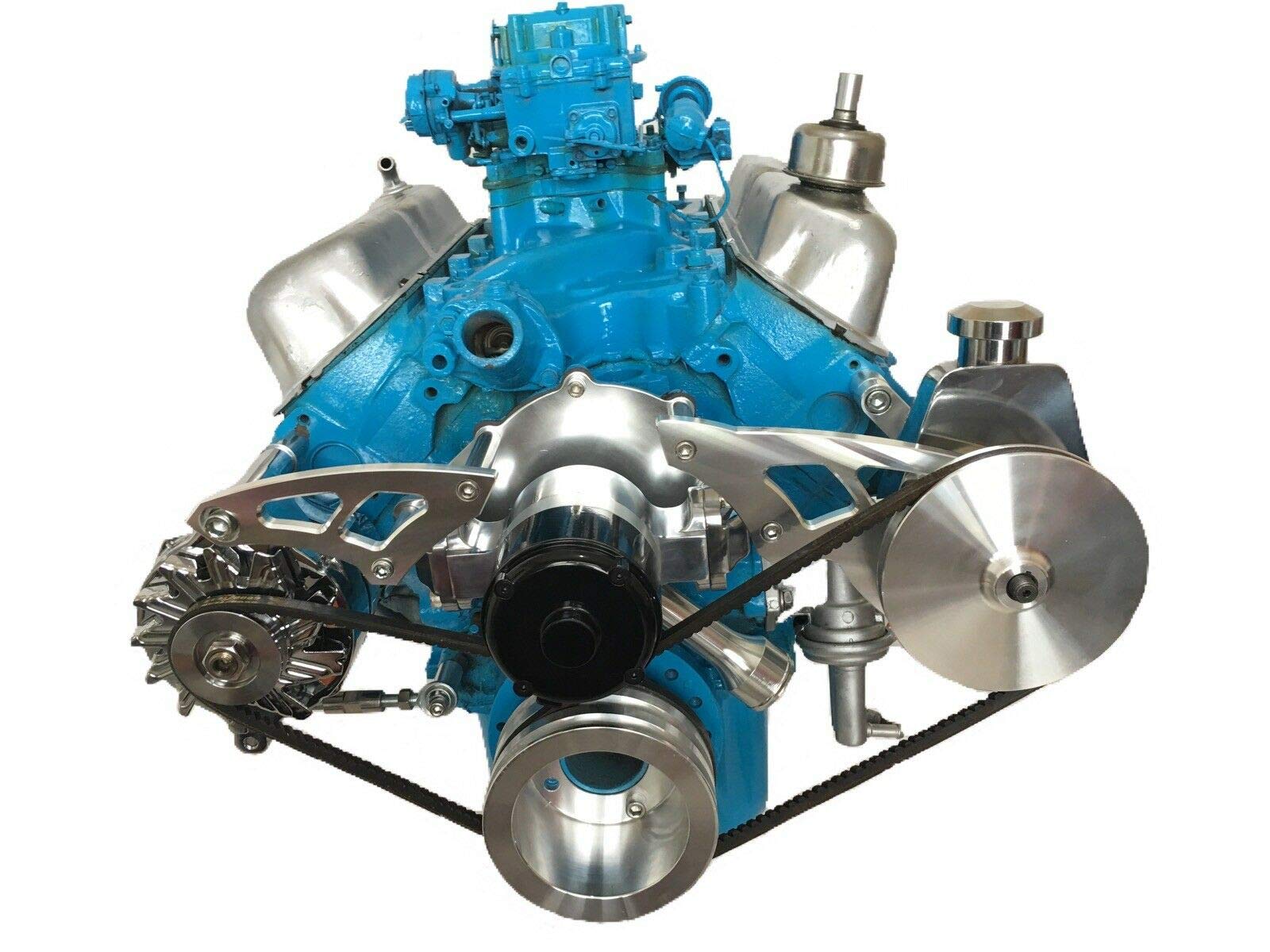 High-Performance Alternator Bracket & Electric Water Pump Kit - Compatible with Ford 289 302 V8 Engines - Perfect for Engine Upgrades & Performance Modifications
