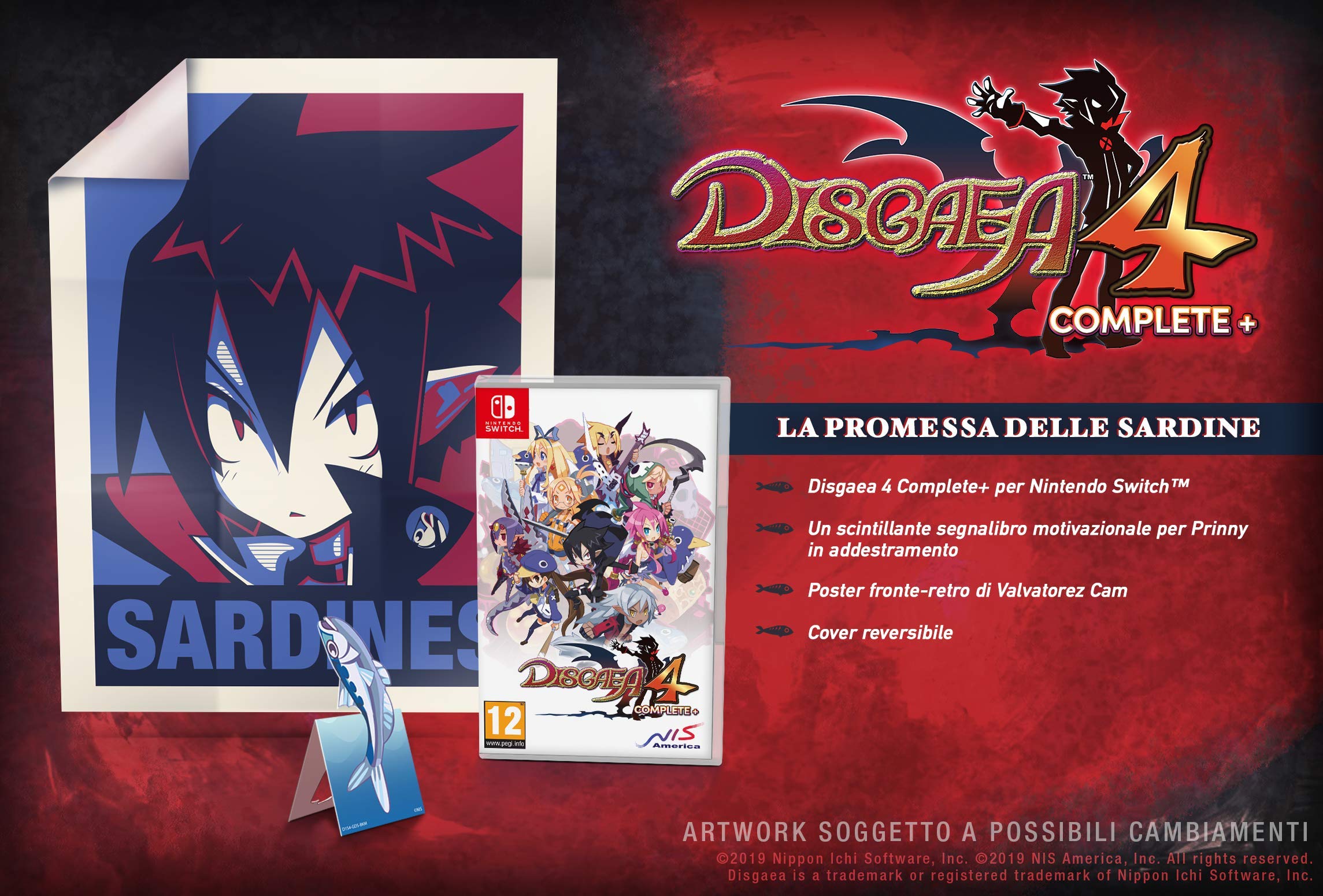Disgaea 4 Complete+ - Nintendo Switch Game - Day One Edition - Tactical RPG for Strategy Lovers - Perfect for Home Gaming and Travel Adventures