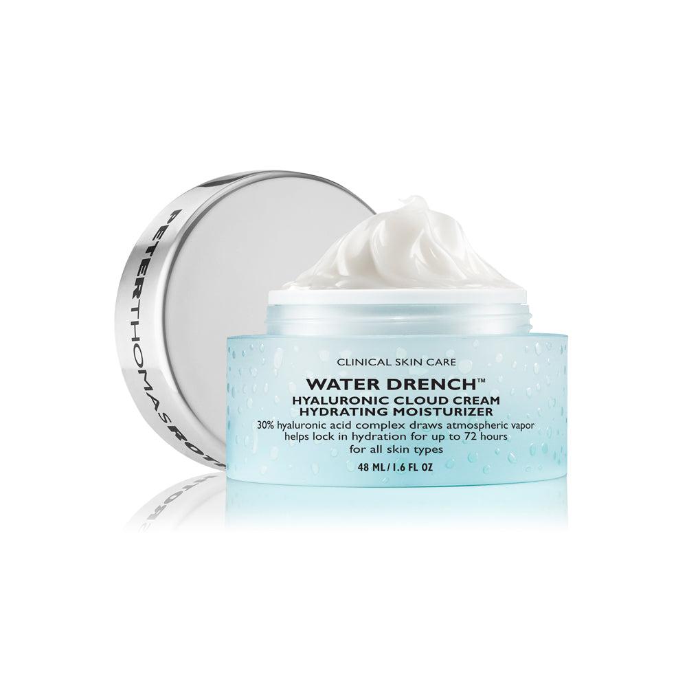 Peter Thomas Roth Water Drench Hyaluronic Cloud Cream - Hydrating Moisturizer for Dry Skin | Deep Moisture Face Cream with Hyaluronic Acid | Perfect for Daily Skincare Routine & Nighttime Hydration