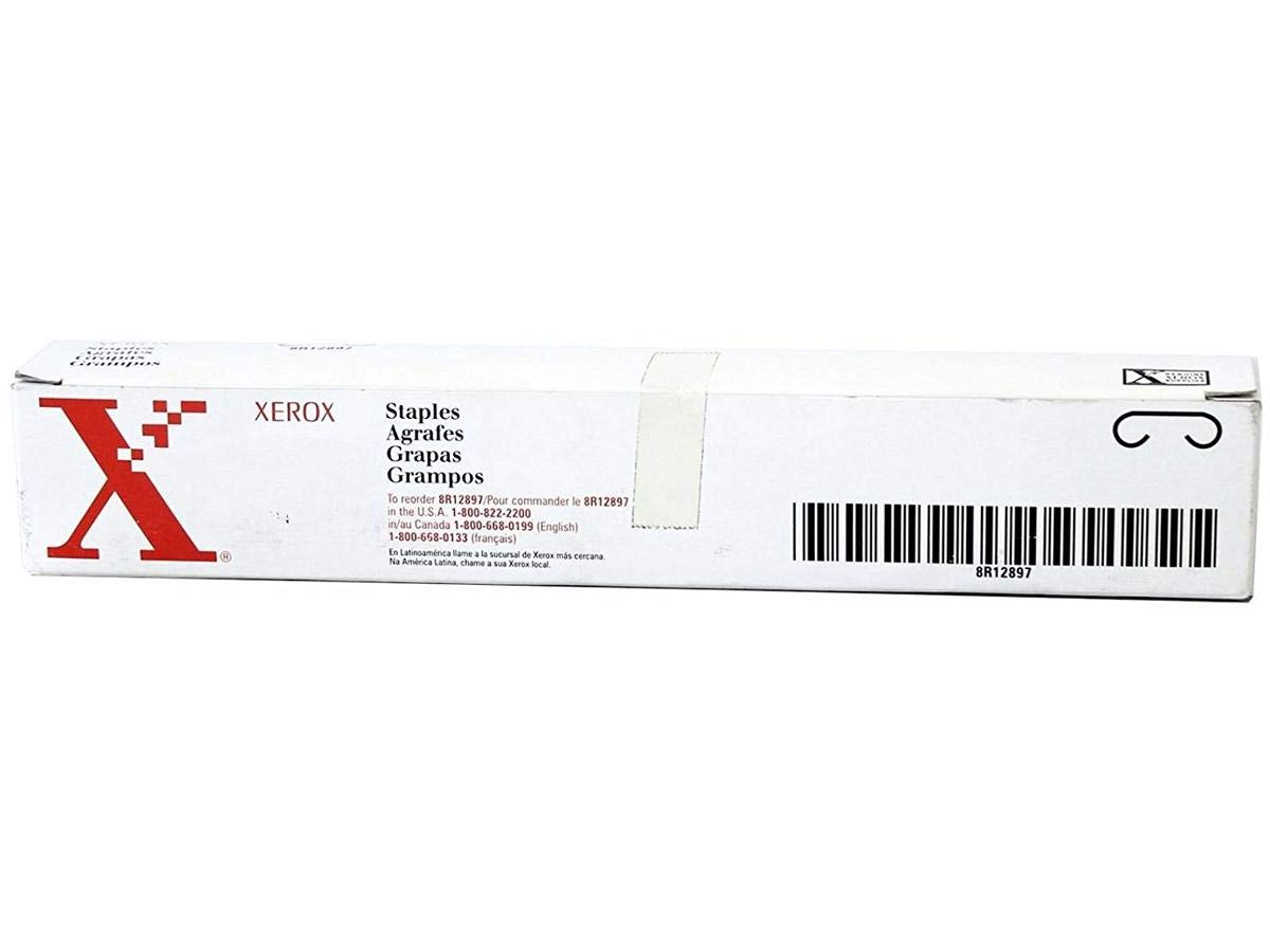 Xerox 008R12897 Booklet Maker Staple Cartridge - Silver Replacement Staples for Xerox Booklet Finishers | Perfect for Office Documents, Presentations & Professional Book Binding