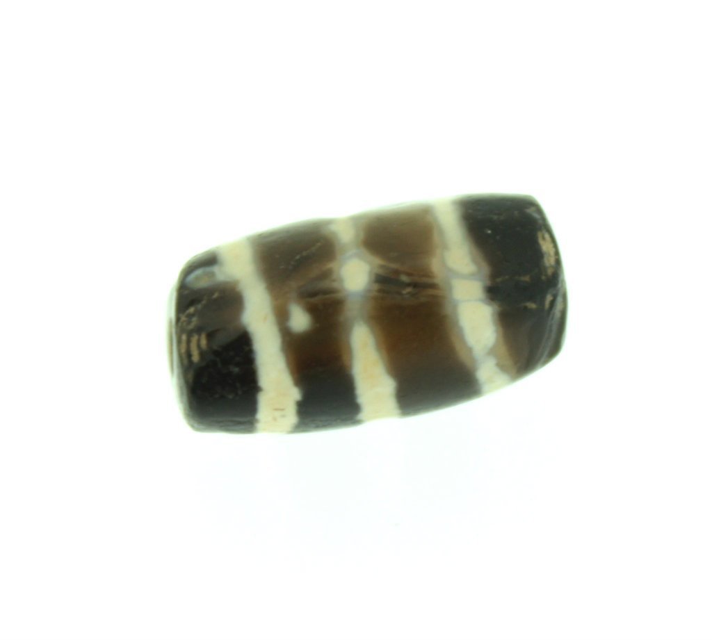 Exquisite Handcrafted Ancient Carnelian Bead with Intricate Etching - Perfect for Jewelry Making, Meditation Accessories & Spiritual Healing Practices