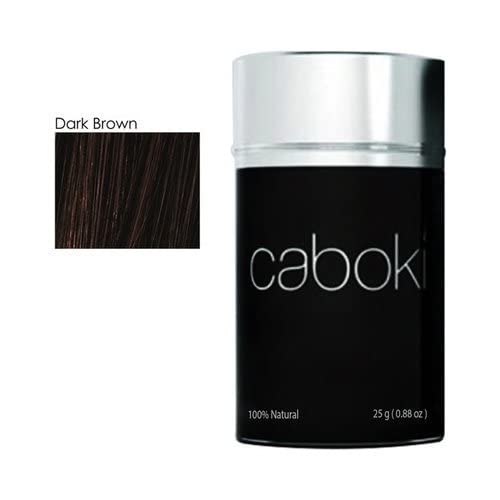 Tom Bull Cabok Hair Building Fiber for Thin & Fine Hair - Thickening Fibers for Men & Women (Dark Brown, 25g) | Instant Volume & Natural Look for Daily Styling & Special Occasions
