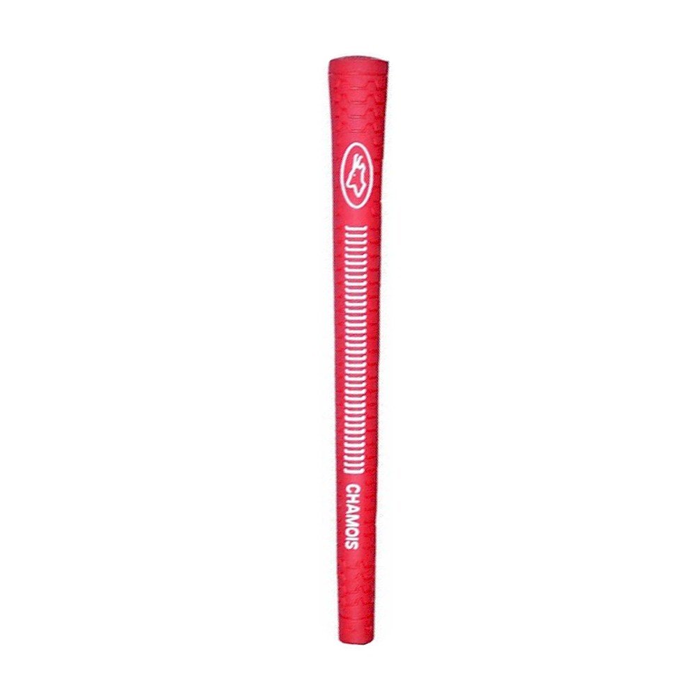 Avon Chamois Jumbo Grips - Extra Large Non-Slip Handlebar Grips for Bicycles, Motorcycles & ATVs - Comfortable Red Cycling Accessories for Long Rides & Off-Road Adventures