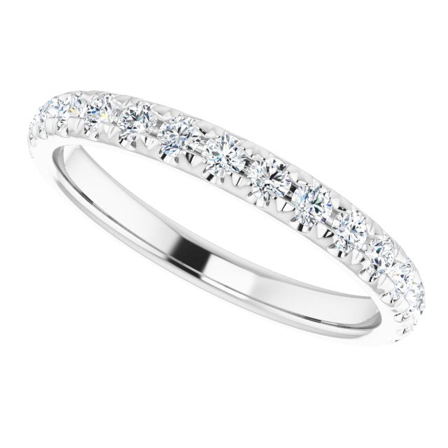 0.62 Carat Round Cut Diamond Comfort Fit Wedding Band for Men & Women - Perfect for Engagement, Anniversary & Everyday Wear