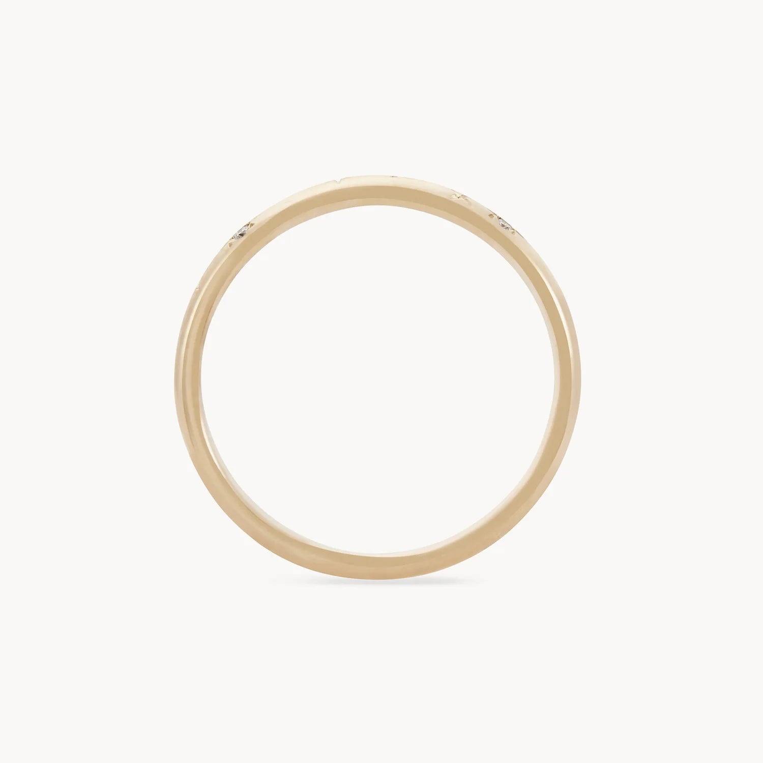 14K Yellow Gold Starlight Ring with White Diamonds - Elegant Jewelry for Weddings, Anniversaries & Special Occasions