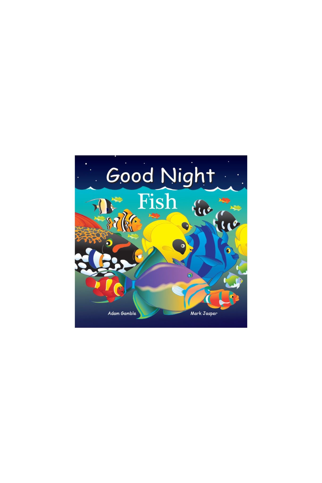 Good Night Fish Baby Book - Soft Cloth Book for Infants 0-3 Years | Perfect Bedtime Story & Sensory Toy for Newborns & Toddlers