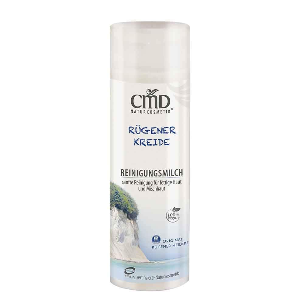 CMD Mineral Cleansing Milk with Rügener Chalk - 200ml | Gentle Facial Cleanser for Sensitive Skin | Perfect for Daily Skincare Routine & Makeup Removal